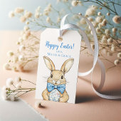 Aangepaste Easter Bunny Gift Label Cadeaulabel