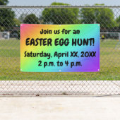 Aangepaste Easter Egg Hunt Banner (Insitu)
