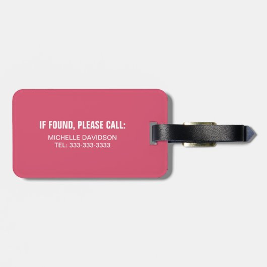 Aangepaste Eat Sleep Beach Herhaal reisbagage Bagagelabel (Achterkant horizontaal)