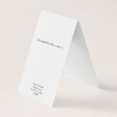 Aangepaste eBay Tent Veroorbare Kaarten voor feest (Achterkant)