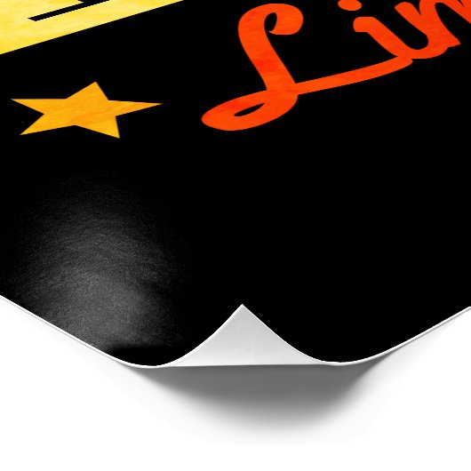 Aangepaste editie Birthday Perfect Poster (Hoek)