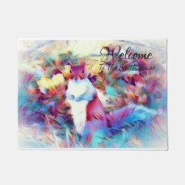 Aangepaste eekhoorndoormat deurmat