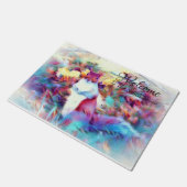 Aangepaste eekhoorndoormat deurmat (Schuin)