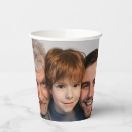 Aangepaste Eén Foto Papieren Beker