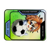 Aangepaste een Sport Kaart Magneet (Horizontaal)