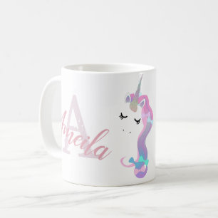 Aangepaste eenhoorn cup koffiemok