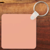 Aangepaste Eenhoorn Cute Roze Meisjes Sleutelhanger (Achterkant)