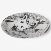 Aangepaste eenhoorn kleuren in partij papier bord (Gekanteld)