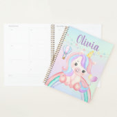 Aangepaste Eenhoorn Spiraal Planner - Gepersonalis (Display)
