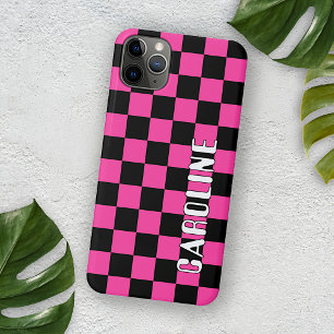 Aangepaste Eenvoudige Abstracte Geometrische Check Case-Mate iPhone Case