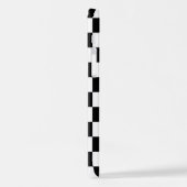 Aangepaste Eenvoudige Abstracte Geometrische Check iPhone Hoesje (Linkerkant)