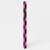 Aangepaste Eenvoudige Abstracte Geometrische Check iPhone Hoesje (Linkerkant)