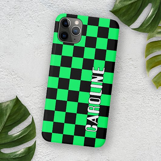 Aangepaste eenvoudige abstracte geometrische mozaï Case-Mate iPhone case
