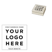 Aangepaste Eenvoudige bedrijfsnaam Website Logo 2. Rubberstempel (Gestempeld)