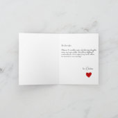 Aangepaste Eenvoudige Birthday Kaart voor beste vr (Binnen)