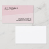 Aangepaste, eenvoudige, elegante professionele Sja Visitekaartje (Voorkant / Achterkant)