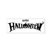 Aangepaste eenvoudige fijne Halloween-groeten leuk Rubberstempel (Gestempeld)