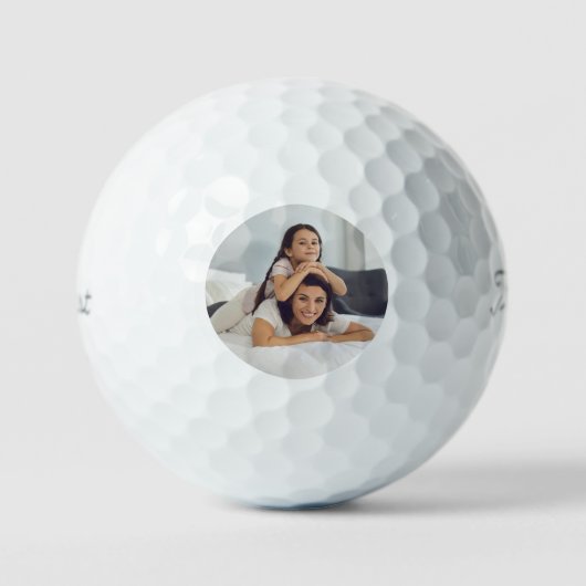 Aangepaste Eenvoudige Foto Golfballen (Voorkant)