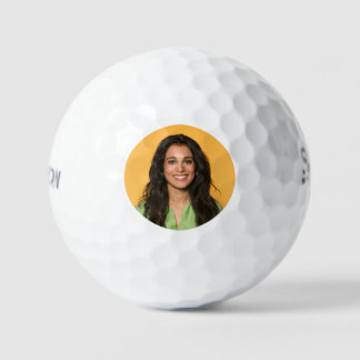 Aangepaste Eenvoudige Foto Golfballen