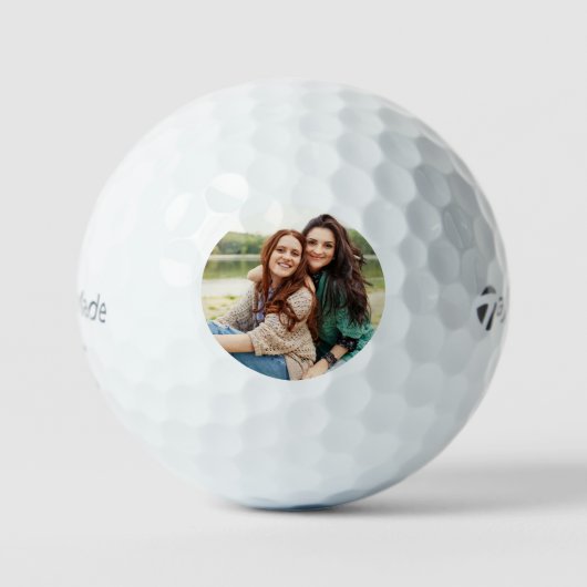 Aangepaste Eenvoudige Foto Golfballen (Voorkant)