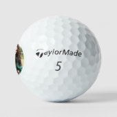 Aangepaste Eenvoudige Foto Golfballen (Logo)
