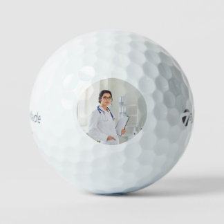 Aangepaste Eenvoudige Foto Golfballen