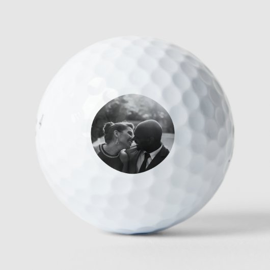 Aangepaste Eenvoudige Foto Golfballen (Voorkant)