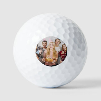Aangepaste Eenvoudige Foto Golfballen
