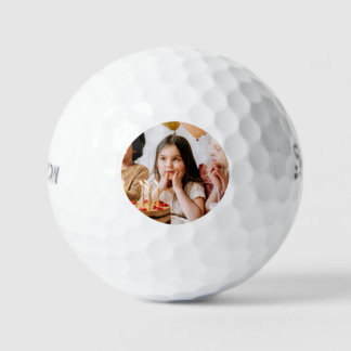 Aangepaste Eenvoudige Foto Golfballen