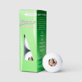 Aangepaste Eenvoudige Foto Golfballen (Verpakking)