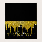 Aangepaste Eenvoudige glittergreep dankzij Visitekaartje (Buitenkant ongevouwen)