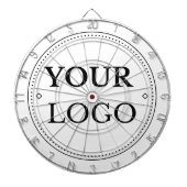 Aangepaste eenvoudige Logo Business Promotie Dartbord (Voorkant)