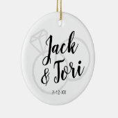 Aangepaste, eenvoudige minimumduur voor aangepaste keramisch ornament (Rechts)