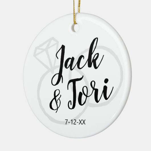 Aangepaste, eenvoudige minimumduur voor aangepaste keramisch ornament (Links)