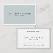 Aangepaste eenvoudige, moderne, minimalistische el visitekaartje (Voorkant / Achterkant)