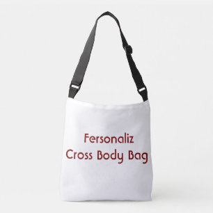 aangepaste eenvoudige mudim cross-body tas