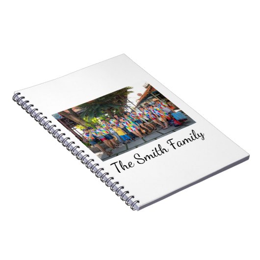 Aangepaste, eenvoudige reünie foto notitieboek (Rechterzijde)