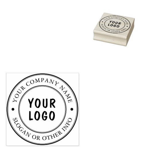 Aangepaste eenvoudige rubberen stempel (Gestempeld)