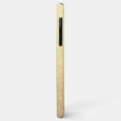 Aangepaste Eenvoudige Schoon Goud Zakelijk Jouw Lo Case-Mate iPhone Case (Achterkant/links)