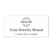 Aangepaste Eenvoudige Sieraden Bedrijf Merk Logo Zelfinktende Stempel (Design)