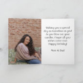 Aangepaste eenvoudige, stijlvolle foto-inkeping op kaart (Binnen)