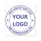 Aangepaste, eenvoudige zakelijke Logo Zelfinktende Stempel (Design)