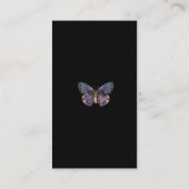 Aangepaste eenvoudige zwarte hekserij spell fles visitekaartje (Achterkant)