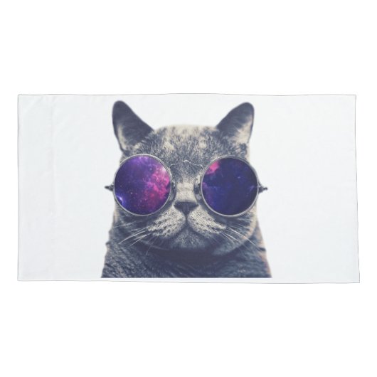 Aangepaste eenzijdige hoofdtas, koningsgrootte kussensloop (Achterkant)