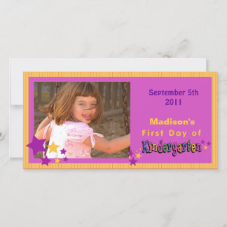 Aangepaste eerste dag van de Kindergarten