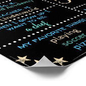 Aangepaste eerste dag van het kinderkeurmerk poster (Hoek)