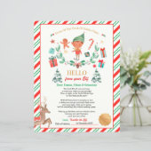 Aangepaste eerste Elf Arrival Letter (Staand voorkant)