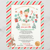 Aangepaste eerste Elf Arrival Letter (Voorkant / Achterkant)