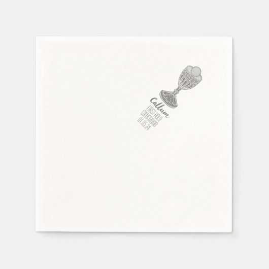 Aangepaste Eerste Heilige Communie Partij Servet (Voorkant)