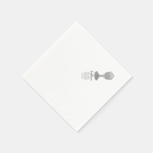 Aangepaste Eerste Heilige Communie Partij Servet (Hoek)